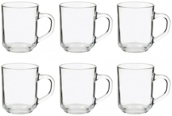 לומינארק ארקופל סט 6 כוסות קפה 250 מ״ל