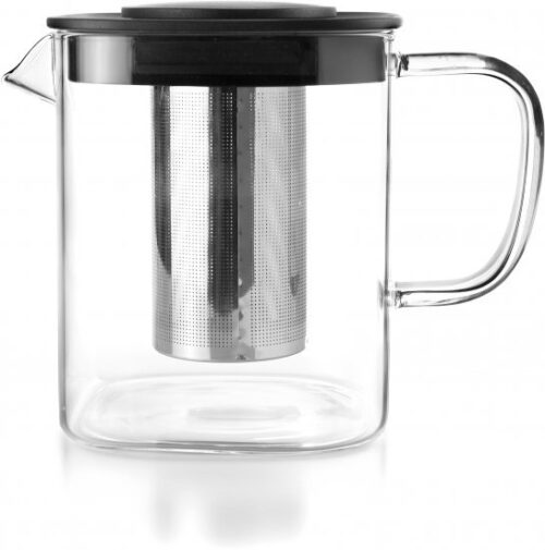 איבילי קנקן תה מרובע 1 ליטר שקוף