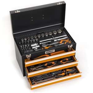 סט כלי עבודה עם ארגז 86 חלקים Kendo KD-90517