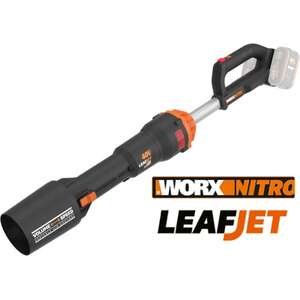 מפוח אוויר נטען Worx WG585E.9 2X20V גוף בלבד