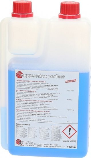 קפוצ'ינו פרפקט נוזל ניקוי למקציף חלב 1 ליטר