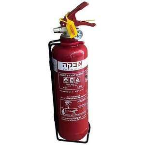 מטף כיבוי 1 ק"ג ABC קרבצ'יק כולל מתלה