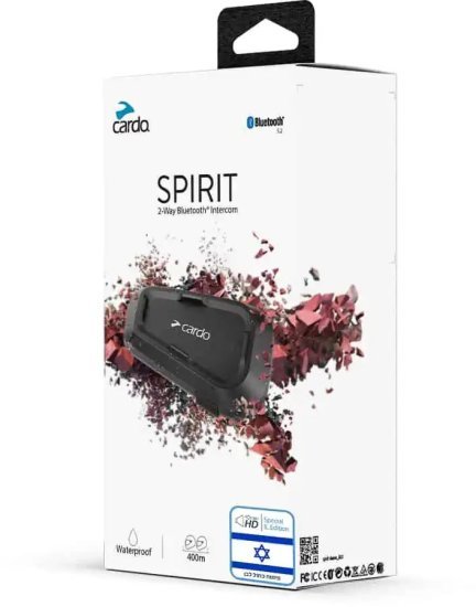 187008_b_1.jpg Cardo Spirit Special IL Edition דיבורית Bluetooth לאופנוע