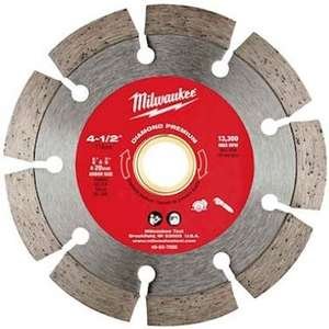 דיסק יהלום מחורץ פתוח Milwaukee 115 מ"מ