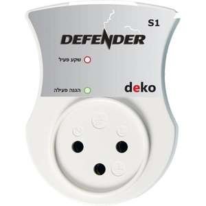 221435.jpg מגן נחשולי מתח DEKO Defender S1 לבן