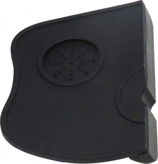 Emilio משטח גומי גדול לדוחסן קפה שחור Large