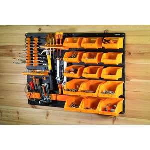 ערכת אחסון לתלייה על הקיר 35 חלקים Super-Bag