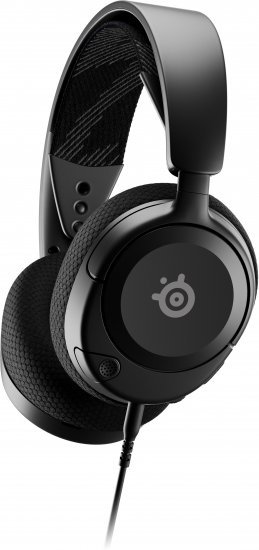 SteelSeries Arctis Nova 1 אוזניות גיימינג חוטיות – שחור
