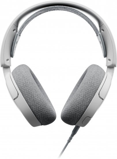 SteelSeries Arctis Nova 1 אוזניות גיימינג חוטיות – לבן