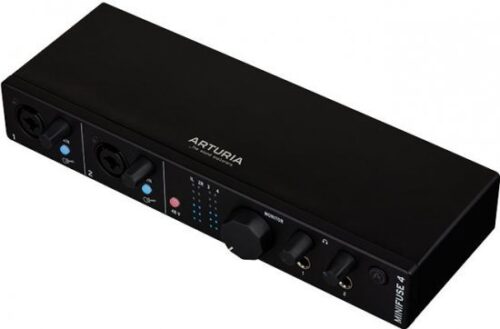 כרטיס קול ארטוריה Arturia MiniFuse 4 – צבע שחור