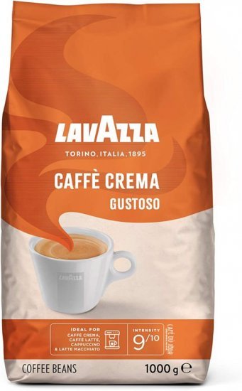 לבאצה קפה קרמה גוסטוזו פולי קפה 1 ק״ג