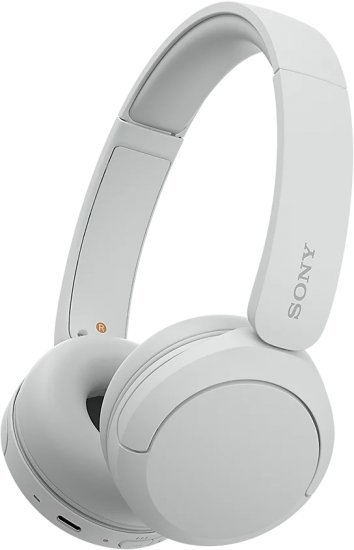 Sony WH-CH520W אוזניות On-Ear אלחוטיות – לבן