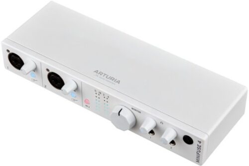 כרטיס קול USB Arturia MiniFuse 4 – לבן