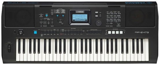 אורגנית / מקלדת שליטה מקצועית Yamaha 61 Keys PSR-E473