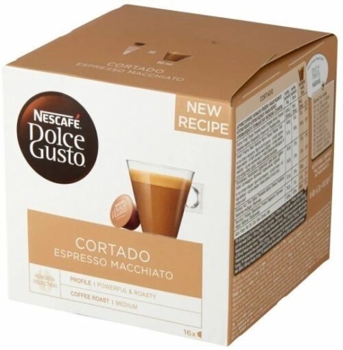 נסקפה קורטאדו אספרסו מקיאטו קפסולות 16 יחידות