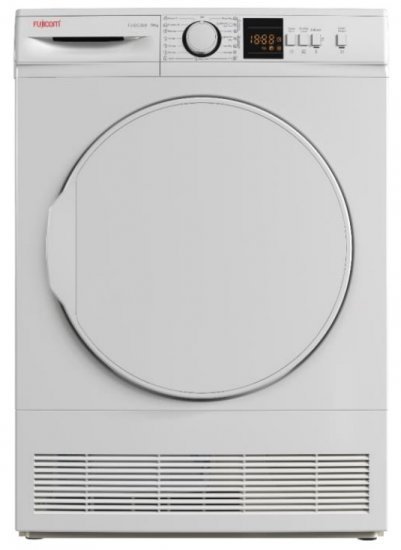 מייבש כביסה פתח חזית 9 ק"ג קונדנסור פוג'יקום FJ-DC369 – צבע לבן