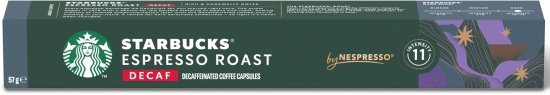 סטארבקס אספרסו רוסט נטול קפאין קפסולות 120 יחידות