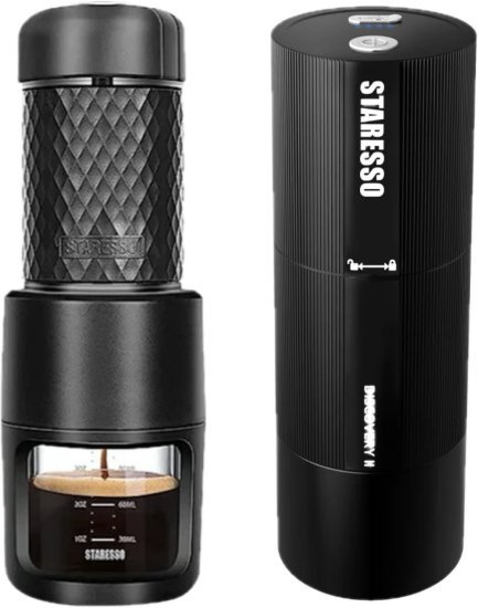 סטארסו SP-200 מכונת אספרסו ניידת שחורה