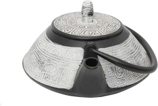 Guro Terracota קומקום יפני ברזל יצוק 1 ליטר לבן