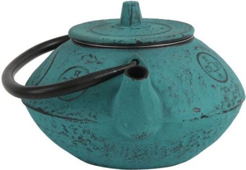 Guro Sigma קומקום יפני ברזל יצוק 0.8 ליטר טורקיז