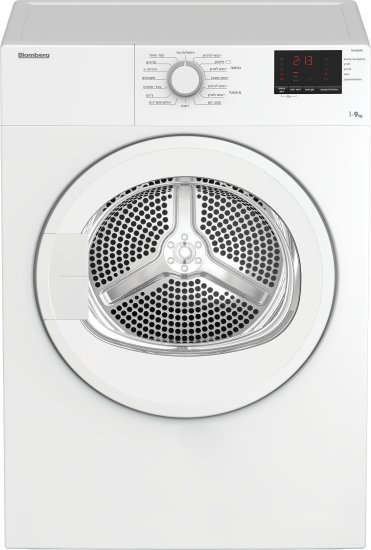 מייבש כביסה פתח חזית 9 ק"ג בלומברג TGA182PZ 2200W – צבע לבן