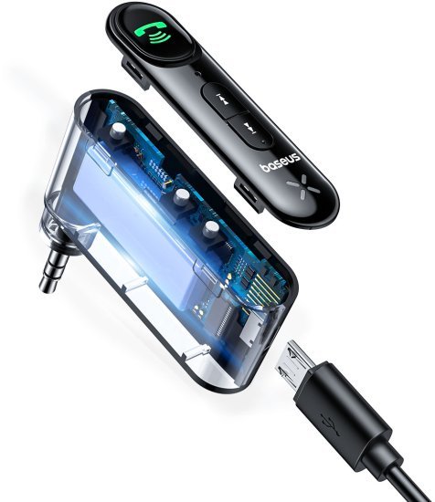 326412_b_1.jpg Baseus BSBA-02 משדר / מקלט Bluetooth לרכב AUX