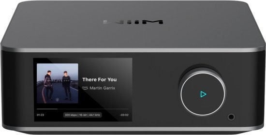 סטרימר מוזיקה WiiM Ultra – צבע אפור כהה