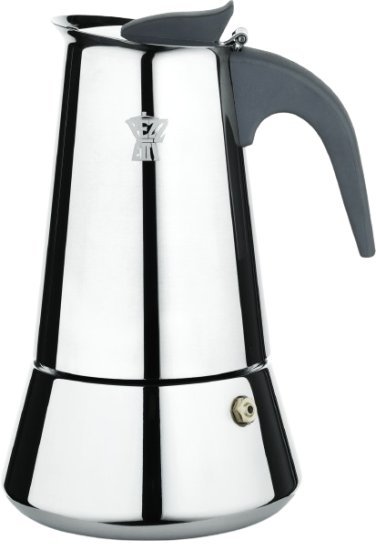 פצטי סטיל אקספרס מקינטה נירוסטה 6 כוסות כסוף