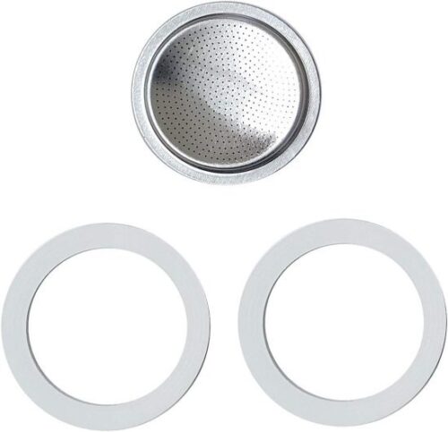 329402_b_1.jpg Pezzetti סט 2 גומיות סיליקון ופילטר למקינטות 2 כוסות