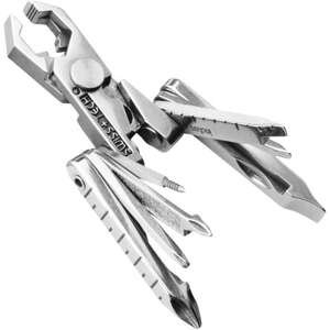 מולטיטול 19 פונקציות SWISS+TECH Micro Max כסוף