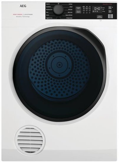 מייבש כביסה פתח חזית 7.5 ק"ג AEG Serie 5000 ADS754P5WBM – צבע לבן