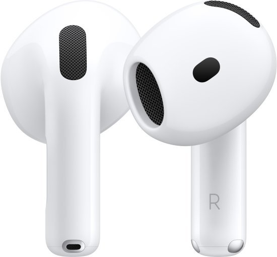 אוזניות Apple AirPods 4 עם ביטול רעשים אקטיבי ו-USB-C