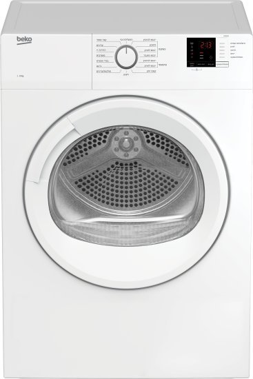 מייבש כביסה פתח חזית 8 ק"ג Beko DV8121 – צבע לבן