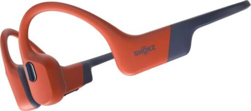 Shokz OpenSwim Pro אוזניות אלחוטיות לשחייה – אדום