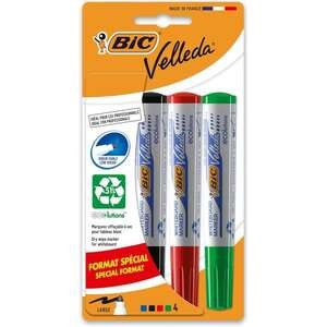340212.jpg חבילת 4 טושים ללוח מחיק BIC Velleda
