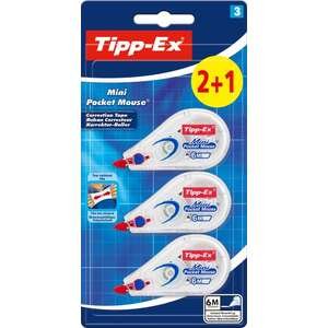 מארז 3 סרטי מחיקה מיני Tipp-Ex 6 מטר