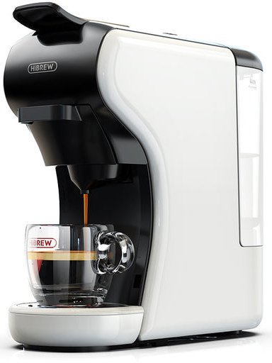 מכונת אספרסו 4 ב-1 הייברו H1A – לבן