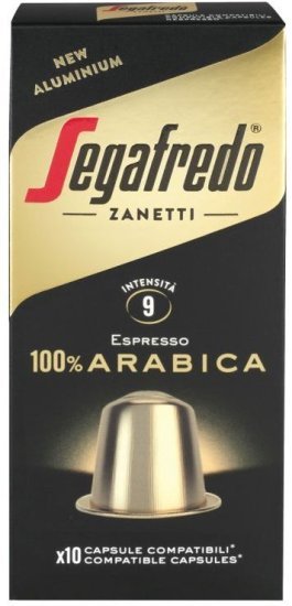 סגפרדו אספרסו ערביקה קפסולות 100 יחידות