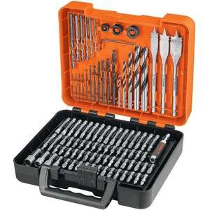 סט 100 חלקים ביטים ומקדחים Truper במזוודה