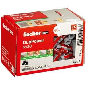 100 דיבלים אוניברסליים Fischer DUOPower 6x30