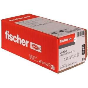 50 ברגים לבטון Fischer UltraCut FBS II 8x55