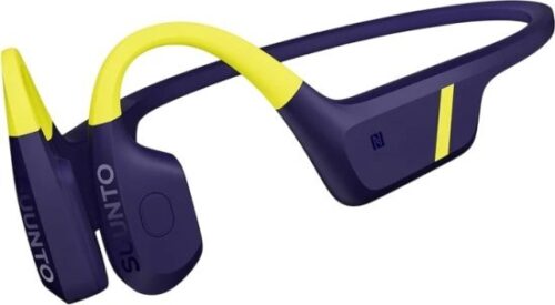 אוזניות הולכת עצם Suunto Aqua לריצה ושחייה – כחול / צהוב