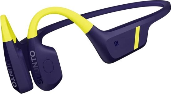 אוזניות הולכת עצם Suunto Aqua לריצה ושחייה – כחול / צהוב