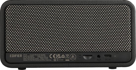 רמקול שולחני נייד EDIFIER MP230 – עיצוב רטרו צבע שחור