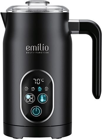 מקציף חלב חשמלי 4 ב-1 אמיליו – שחור