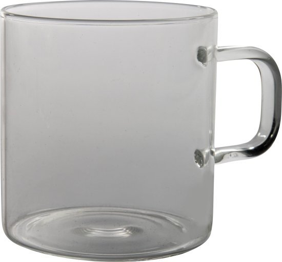 Arcosteel Tea For Two סט 6 ספלי זכוכית 350 מ״ל