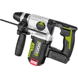 פטישון 26 מ"מ Worx WU389.9 20V SDS Plus גוף בלבד