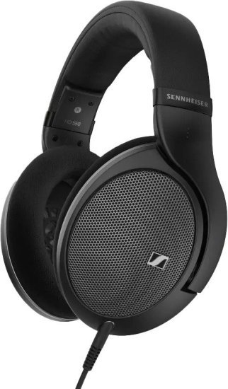 אוזניות קשת Sennheiser HD 550 Open-Ear – צבע שחור