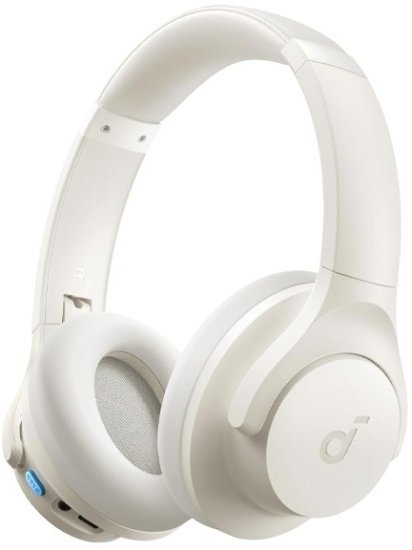 אוזניות קשת אלחוטיות אנקר Soundcore Q11i On-Ear – צבע לבן
