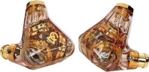 אוזניות IEM עם 3 דרייברים Campfire Audio Trifecta – צבע Amber Radiance